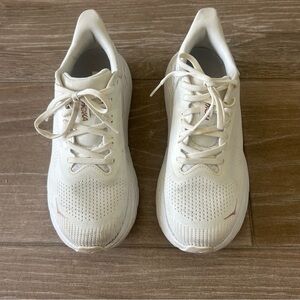 Women's White HOKA Athletic Shoes